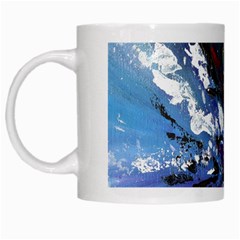 Original Abstract Art White Mugs by scharamo