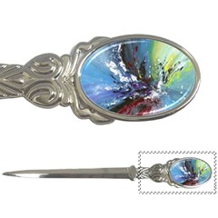 Original Abstract Art Letter Opener by scharamo