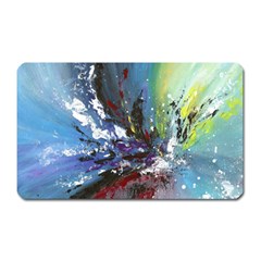 Original Abstract Art Magnet (rectangular) by scharamo