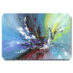 Original Abstract Art Large Doormat  by scharamo