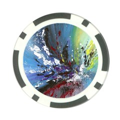 Original Abstract Art Poker Chip Card Guard (10 Pack) by scharamo