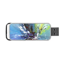 Original Abstract Art Portable Usb Flash (one Side)