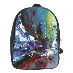 Original Abstract Art School Bag (xl) by scharamo