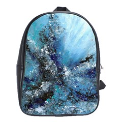 Original Abstract Art School Bag (large)