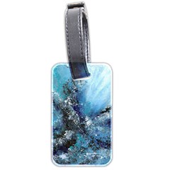 Original Abstract Art Luggage Tag (two Sides)