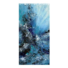 Original Abstract Art Shower Curtain 36  X 72  (stall) 