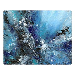 Original Abstract Art Double Sided Flano Blanket (large) 