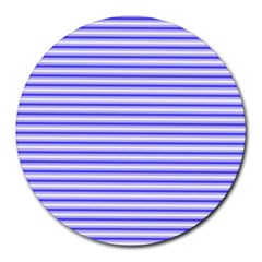 Striped Round Mousepads