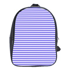 Striped School Bag (xl) by scharamo