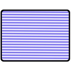 Striped Double Sided Fleece Blanket (large)  by scharamo