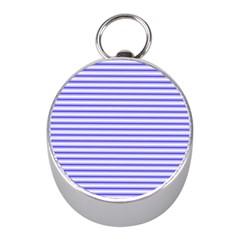 Striped Mini Silver Compasses by scharamo