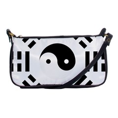 Bagua Yin Yang Yang Yin Chinese Shoulder Clutch Bag by Pakrebo