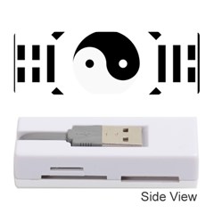 Bagua Yin Yang Yang Yin Chinese Memory Card Reader (stick) by Pakrebo