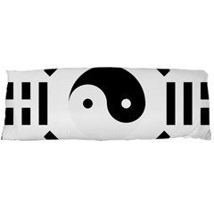 Bagua Yin Yang Yang Yin Chinese Body Pillow Case (dakimakura) by Pakrebo