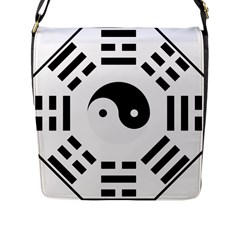 Bagua Yin Yang Yang Yin Chinese Flap Closure Messenger Bag (l) by Pakrebo