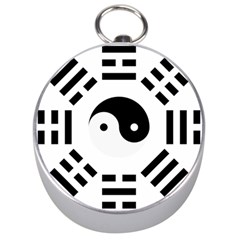 Bagua Yin Yang Yang Yin Chinese Silver Compasses by Pakrebo