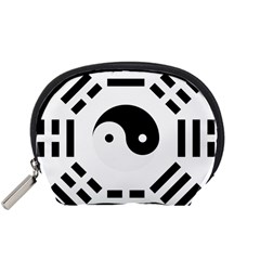 Bagua Yin Yang Yang Yin Chinese Accessory Pouch (small) by Pakrebo