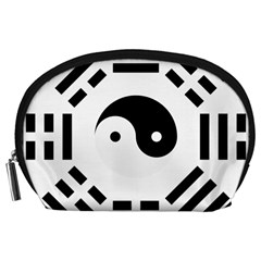 Bagua Yin Yang Yang Yin Chinese Accessory Pouch (large) by Pakrebo