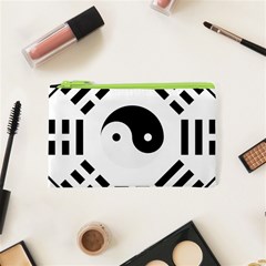 Bagua Yin Yang Yang Yin Chinese Cosmetic Bag (xs) by Pakrebo