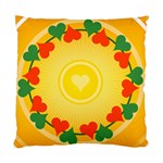 Mandala Floral Round Circles Standard Cushion Case (One Side) Front