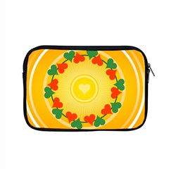 Mandala Floral Round Circles Apple Macbook Pro 15  Zipper Case by Pakrebo