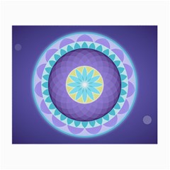 Mandala Circles Meditation Small Glasses Cloth by Pakrebo