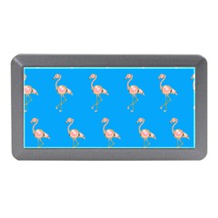 Flamenco Birds Exotic Nice Pink Memory Card Reader (mini) by Pakrebo