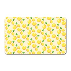 Fruits Template Lemons Yellow Magnet (rectangular) by Pakrebo