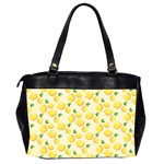 Fruits Template Lemons Yellow Oversize Office Handbag (2 Sides) Back