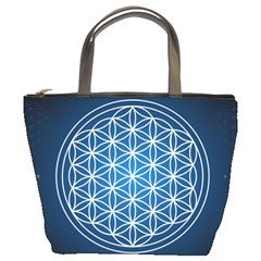 Mandala Flower Of Life Bucket Bag by Pakrebo