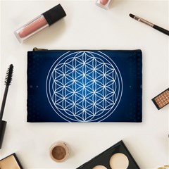 Mandala Flower Of Life Cosmetic Bag (medium) by Pakrebo