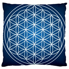 Mandala Flower Of Life Large Cushion Case (one Side) by Pakrebo