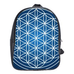 Mandala Flower Of Life School Bag (xl) by Pakrebo