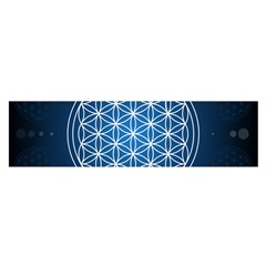 Mandala Flower Of Life Satin Scarf (oblong) by Pakrebo