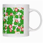 Flowering Vine Vine Ivy Flowers White Mugs Right