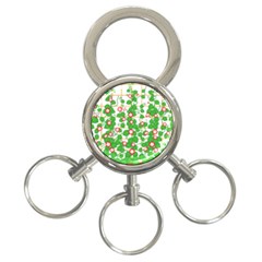 Flowering Vine Vine Ivy Flowers 3-ring Key Chain