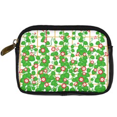 Flowering Vine Vine Ivy Flowers Digital Camera Leather Case by Pakrebo