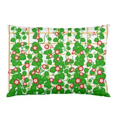 Flowering Vine Vine Ivy Flowers Pillow Case (two Sides) by Pakrebo