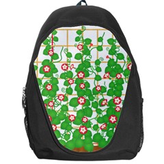 Flowering Vine Vine Ivy Flowers Backpack Bag by Pakrebo