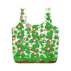 Flowering Vine Vine Ivy Flowers Full Print Recycle Bag (m) by Pakrebo