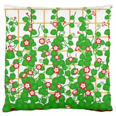 Flowering Vine Vine Ivy Flowers Standard Flano Cushion Case (two Sides) by Pakrebo