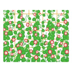 Flowering Vine Vine Ivy Flowers Double Sided Flano Blanket (large)  by Pakrebo