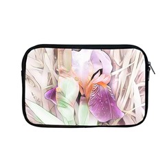 Iris Digital Painting Flower Pastel Apple Macbook Pro 13  Zipper Case by Pakrebo