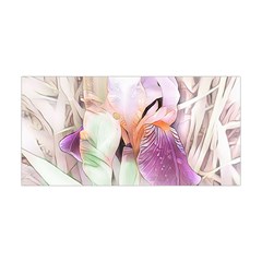 Iris Digital Painting Flower Pastel Yoga Headband by Pakrebo