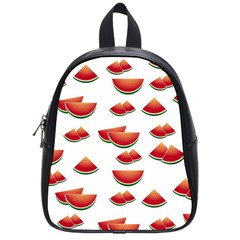 Summer Watermelon Pattern School Bag (small) by Pakrebo