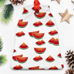 Summer Watermelon Pattern Ornament (bell) by Pakrebo