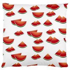 Summer Watermelon Pattern Standard Flano Cushion Case (two Sides)