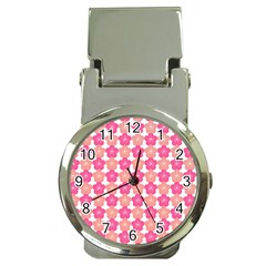 Sakura Flower Pattern Money Clip Watches