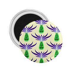 Thistles Purple Flora Flowering 2 25  Magnets by Pakrebo