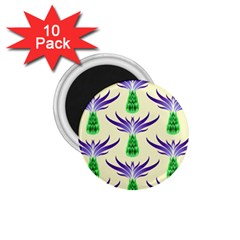 Thistles Purple Flora Flowering 1 75  Magnets (10 Pack)  by Pakrebo